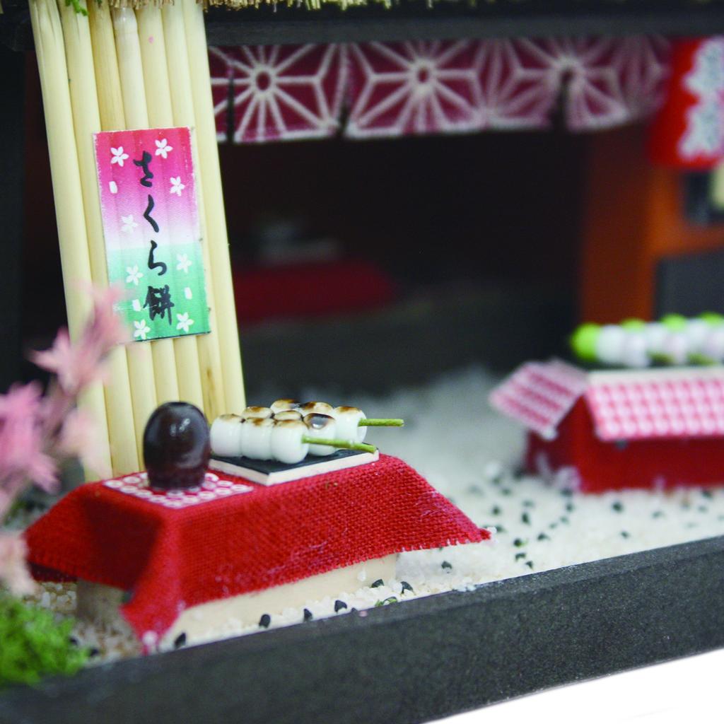 Billy Набор для кукольного домика ручной работы Набор «Соломенный дом» Чайный магазин 8441