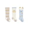 3 Pair Winter Baby Over Knee Socks Breathable Combed Cotton Stockings Boneless Design Elastic Cuffs For Cold Weather Small Car Tour Combi
