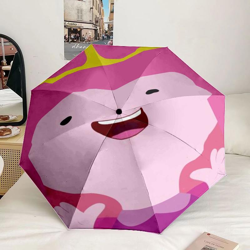 Yellow dog Adventure In Space Umbrella 8-Frame for Travel, camping, Casual Lightweight Portable Umbrella, Essential for every family Holidays Gift