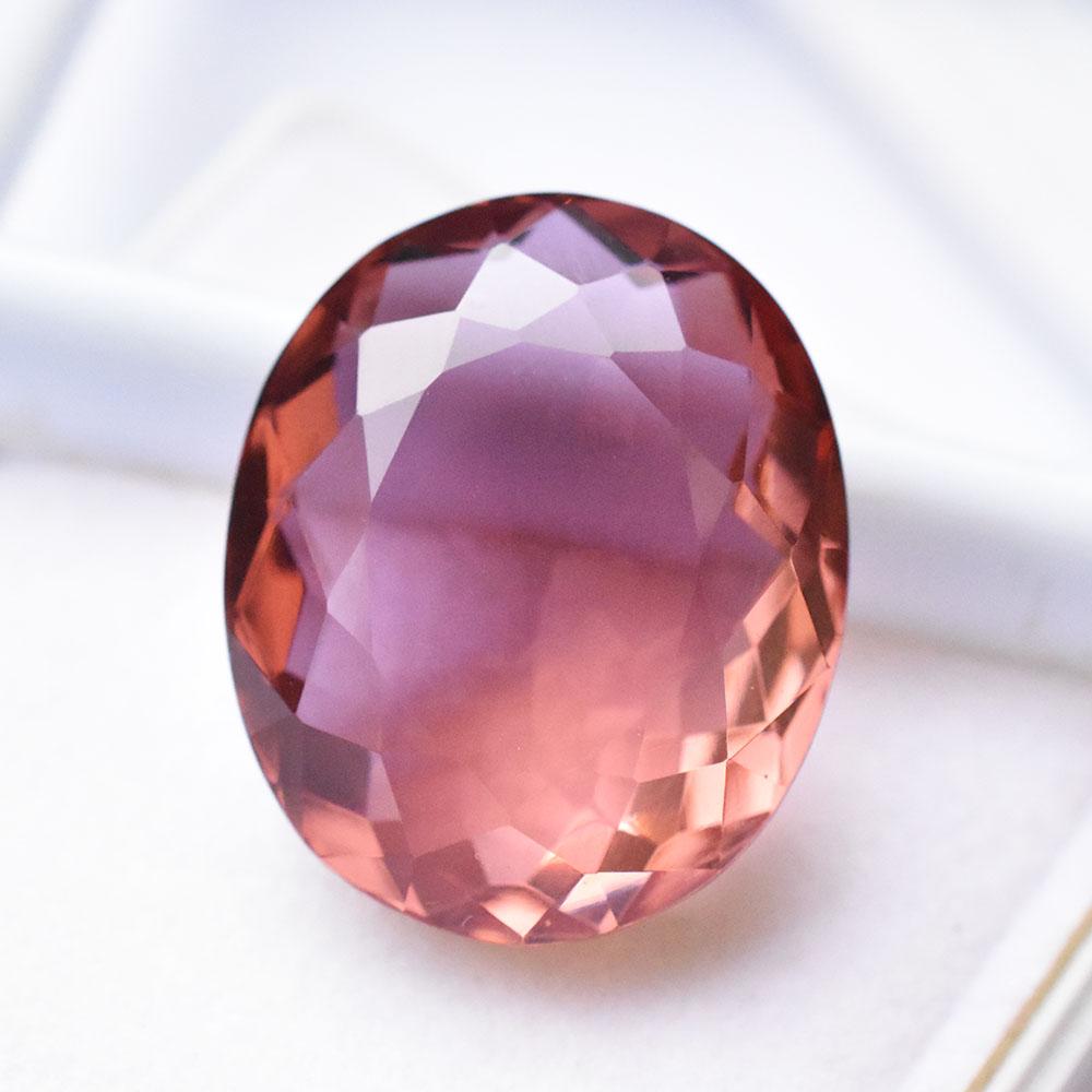 Color Change Alexandrite Lab Created 86 Ct Oval Certified Beautiful Gemstone