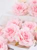 20 шт. головки искусственных цветов без стеблей оптом из шелковых головок роз для свадебных букетов своими руками цветочные праздничные столы украшения дома