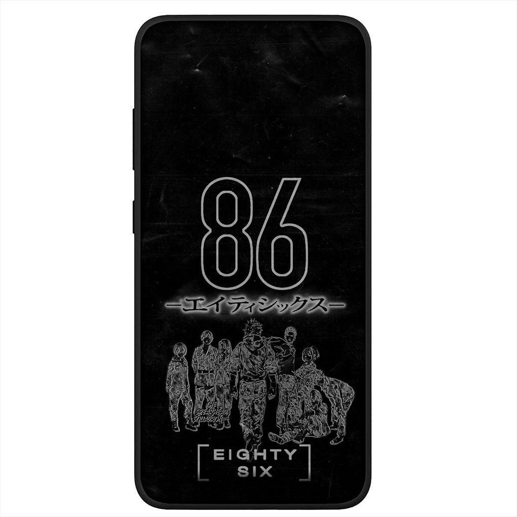 Чехол-обложка с обоями из аниме 86 Eighty Six для Samsung Galaxy S24 S23 Fe Ultra A55 A35 A24 A15 A05 M55 M15 Plus A02 A03 A70 S7
