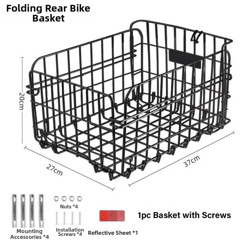 Durable Mountain Bike Rear Rack Cycling Carrying Backpack  Children's Folding Bike Accessories