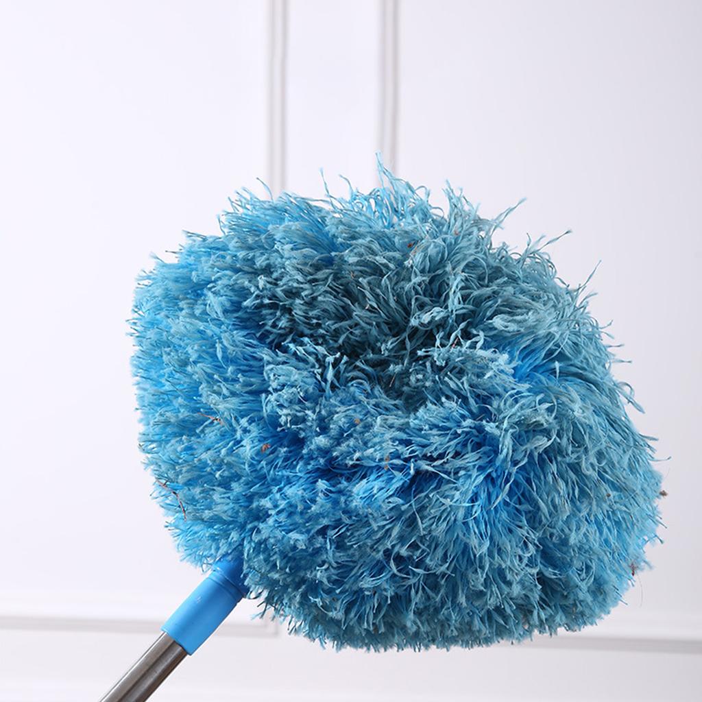 Раздвижная щетка для чистки потолочного вентилятора с эргономичной ручкой для труднодоступных мест, очиститель лопастей вентилятора для кухни и ванной