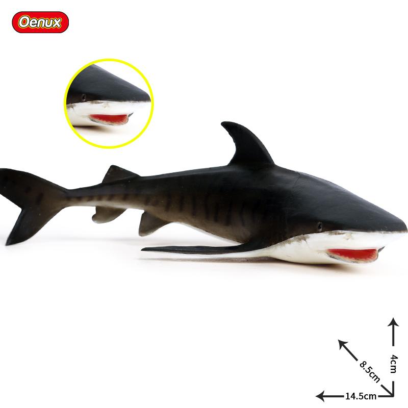Oenux Фигурки морских животных, фигурки морской жизни, акула, кит, мегалодон, модель, фигурки из ПВХ, украшение для дома, познавательная игрушка для детей