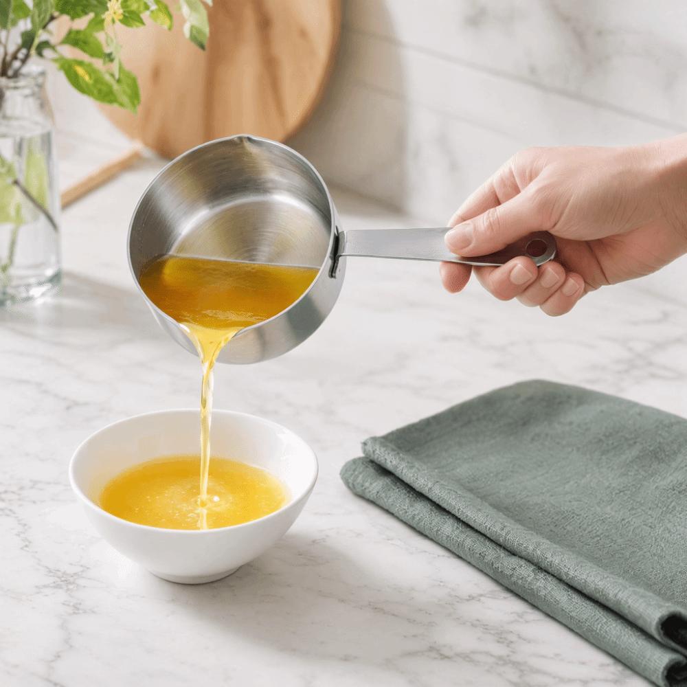 Tri-Ply Stainless Steel Stainless Steel Saucepan Silver Small Sauce Pan Melting Butter Chocolate
