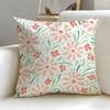 Tiedye Cushion Cover Soft  EasyWash Pillow Case  Versatile for Couch Bed Travel and Office