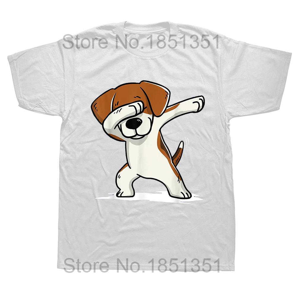 Funny Dog Vintage Best Beagle Dad Ever Fathers Day Puppy Dog Dad T Shirt Graphic Cotton Streetwear Short Sleeve Birthday Tshirt