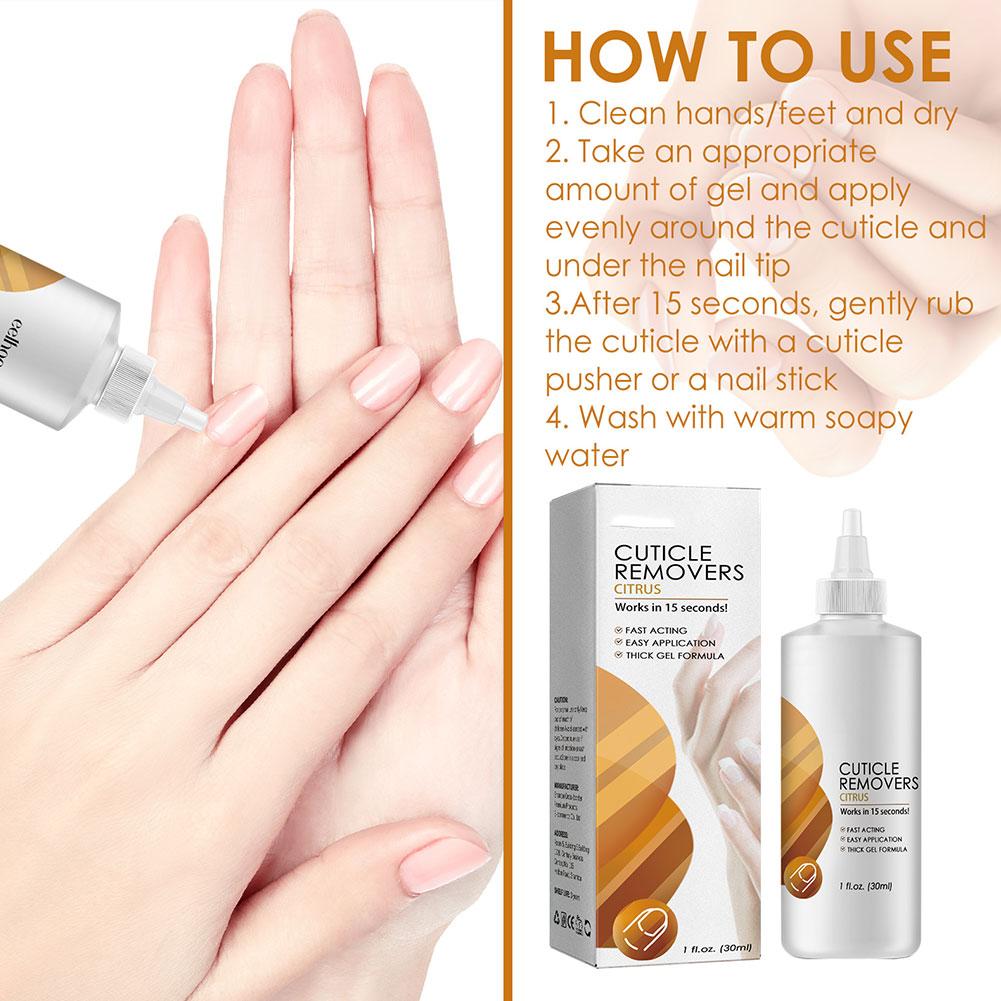 Гель для удаления кутикулы с ногтей Профессиональный смягчитель кутикулы Гель для восстановления кутикулы Увлажняющий 15 Remov U3U1