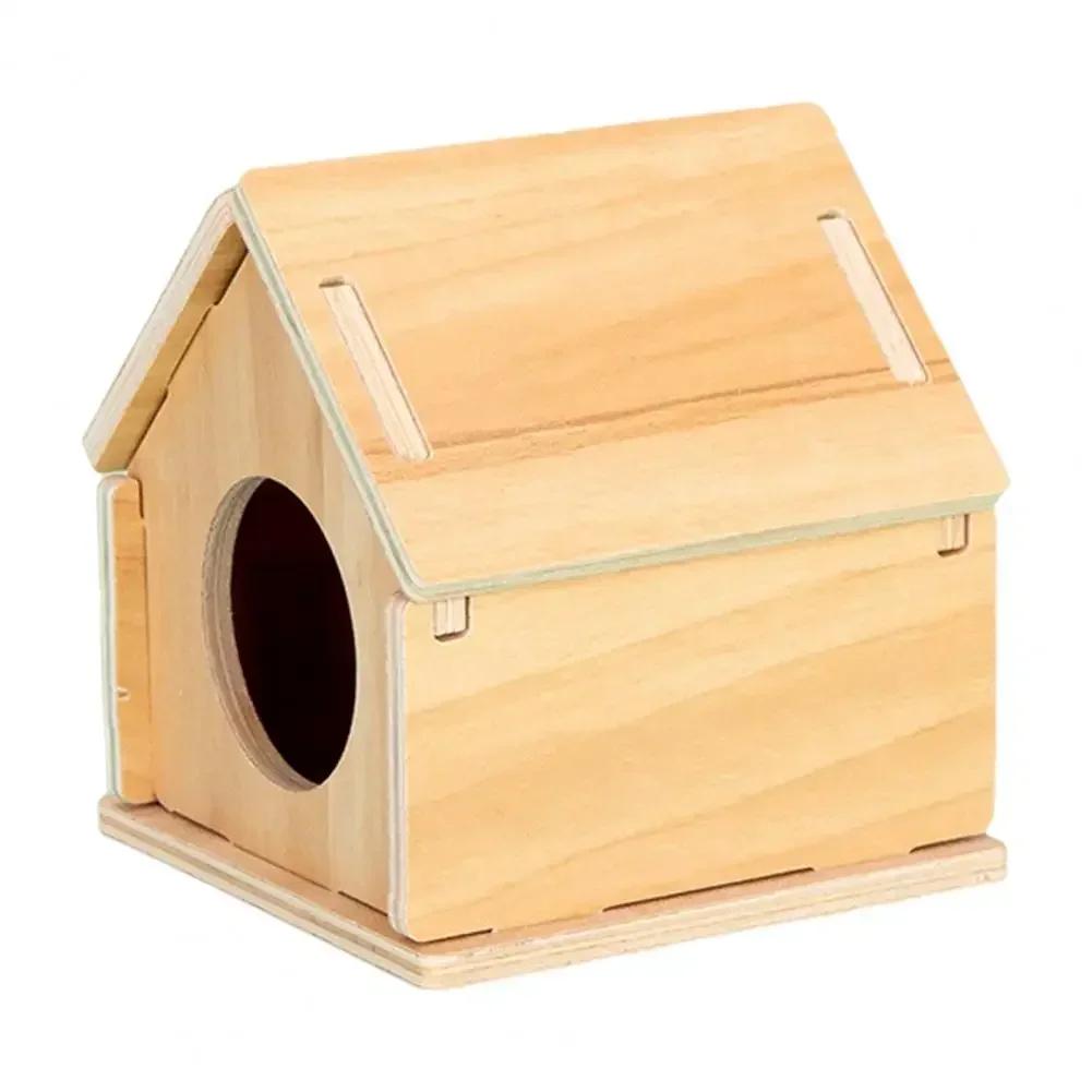 Pet Hamster Toys Wooden Bridge Seesaw Swing Toys Small Animal Activity Climb Toy DIY Hamster Cage Accessorie