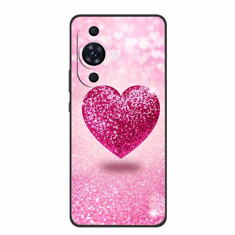 Чехол для телефона Huawei Nova 12s Задняя крышка Ударопрочный Черный Силикон Мягкий Funda для Huawei Nova 12s Чехол Nova12s 6.7" Coque