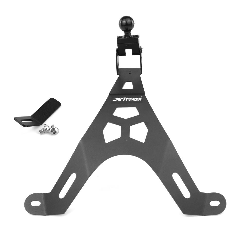 For Kymco AK550 2018 2019 2020 2021 2022 Motorcycle GPS Mount Navigation Plate Bracket Windshield Stand Phone Support Holder