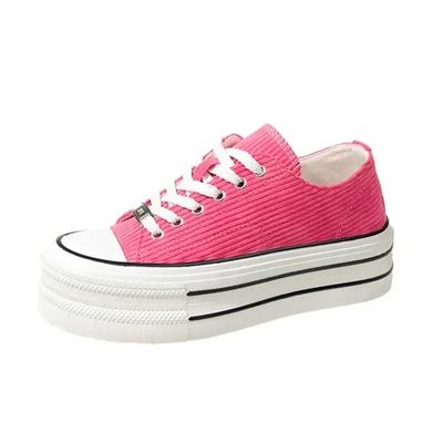 Холщовые туфли женские весна лето повседневные прогулочные платформы вулканизированные туфли женские модные массивные кроссовки Zapatos Para Mujer