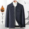 Мужская осенне-зимняя стеганая хлопковая куртка в стиле business casual от MONTAGUT