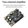DC 5V TWS BT Amplifier Module 10W+10W Dual Channel Digital Stereo Audio Power Amplifier Board with Bass Enhancement Type-C