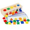 Geometric Cognition Wooden Shape Sorting Box Shape Sorting Educational Toys  Holiday Gifts