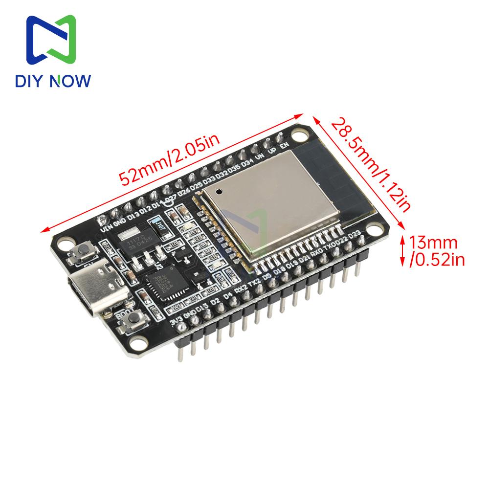 ESP32 ESP-32 WIFI IoT development board CP2102 version FT232 version TYPE-C 30P pin header has been welded for Arduino