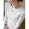 Sweater Women's Inner Bottom Shirt Thickened Warm Top Autumn and Winter New Knitted Sweater