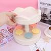 3 Model Cute Automatic Rotating Dessert Stand - Sushi Cake Display Plate Rack - Birthday Decoration Gifts - Revolving Food Serve