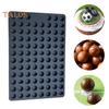 Формы для спортивных мячей, конфет, универсальная силиконовая форма, недеформируемая, легкосъемная, с несколькими сетками, антипригарная форма для выпечки