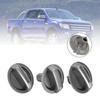 3Pcs Heater Fan Control Knob For Mazda Bt-50 Ranger Pj/Pk 05-11 Ub9C-61-195