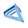 3D Многоугольная Квадратная Линейка Деревообработка Угломер Треугольный Транспортир 45 90 Градусов Измерительное Отверстие
