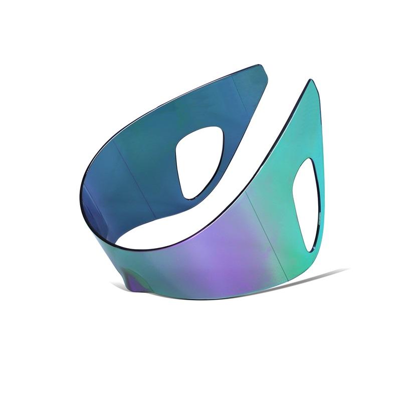 Оверсайз Цельные Очки Стильные Подвесные Заушники Панк Мода Трендовые Очки Идеально Подходят Для Уникального Модного Заявления И Повседневного Использования