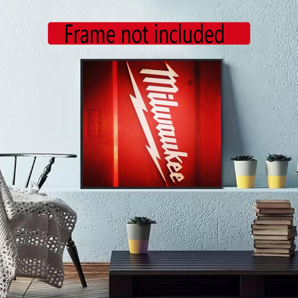 Milwaukee 5D Diy Diamond Paintings Mosaic Wall Round Diamond Art Painting Kits Embroidery Crystal Accessories Frameless