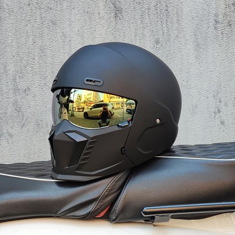 Новый Scorpion Retro Motorcycle Cascos Moto Locomotive Personality Многоцелевой комбинированный шлем Half ML XL XXL XXXL