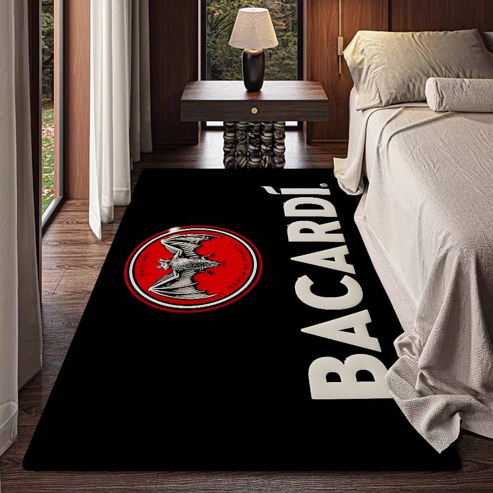 Vampire Bat B-Bacardis Floor Mat Rectangle Anti-slip Home Soft Badmat Front Door Indoor Outdoor Mat Hotel Decor Mat