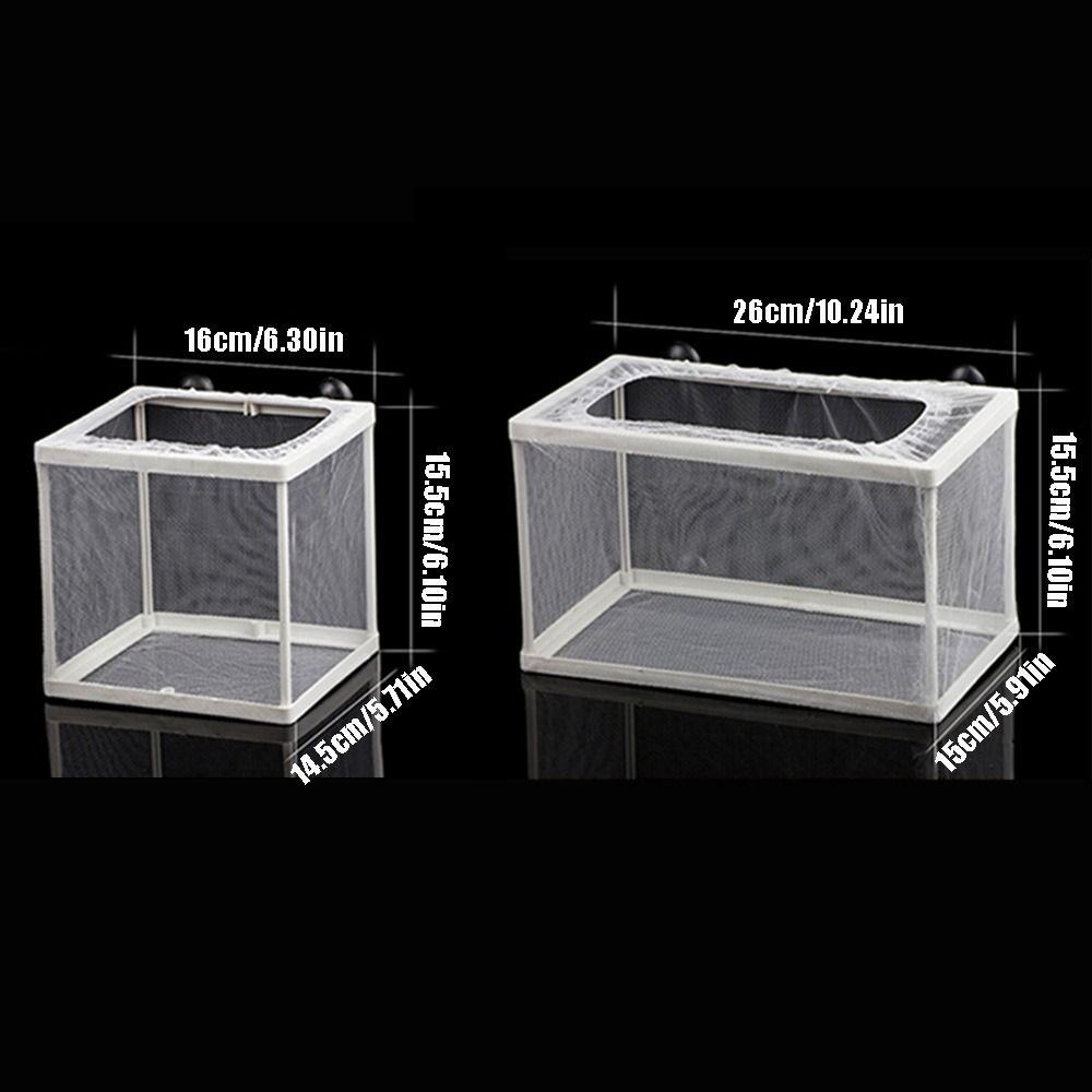 Аквариумная сетка для разведения рыбы, изоляционная сетка, подвесной аквариум, инкубатор для мальков креветок