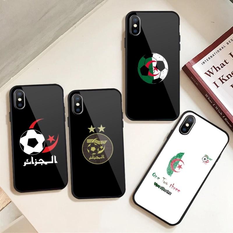 Чехол для телефона FAF Albania DZ для iPhone 13 12 11 XS X 8 7 6 Plus Mini Pro Max SE, черный, из поликарбоната, TPU, из стекла