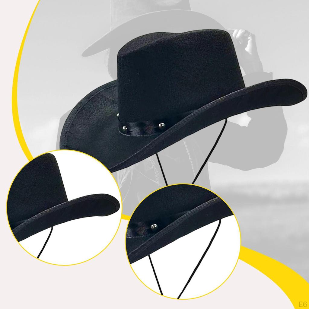 Ковбойская шляпа Косплей Костюм Аксессуары для Помолвки Карнавала Свадьбы