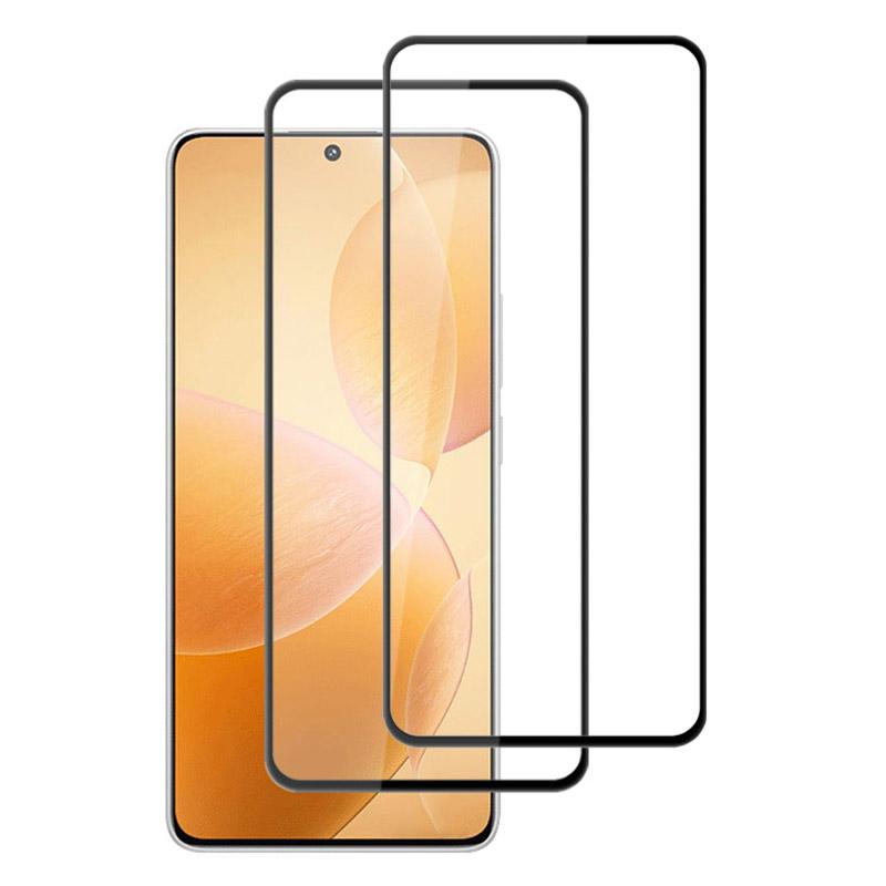 AMORUS 2Pcs For Xiaomi Redmi K70E 5G/Poco X6 Pro 5G Screen Protector Tempered Glass Full Glue Film