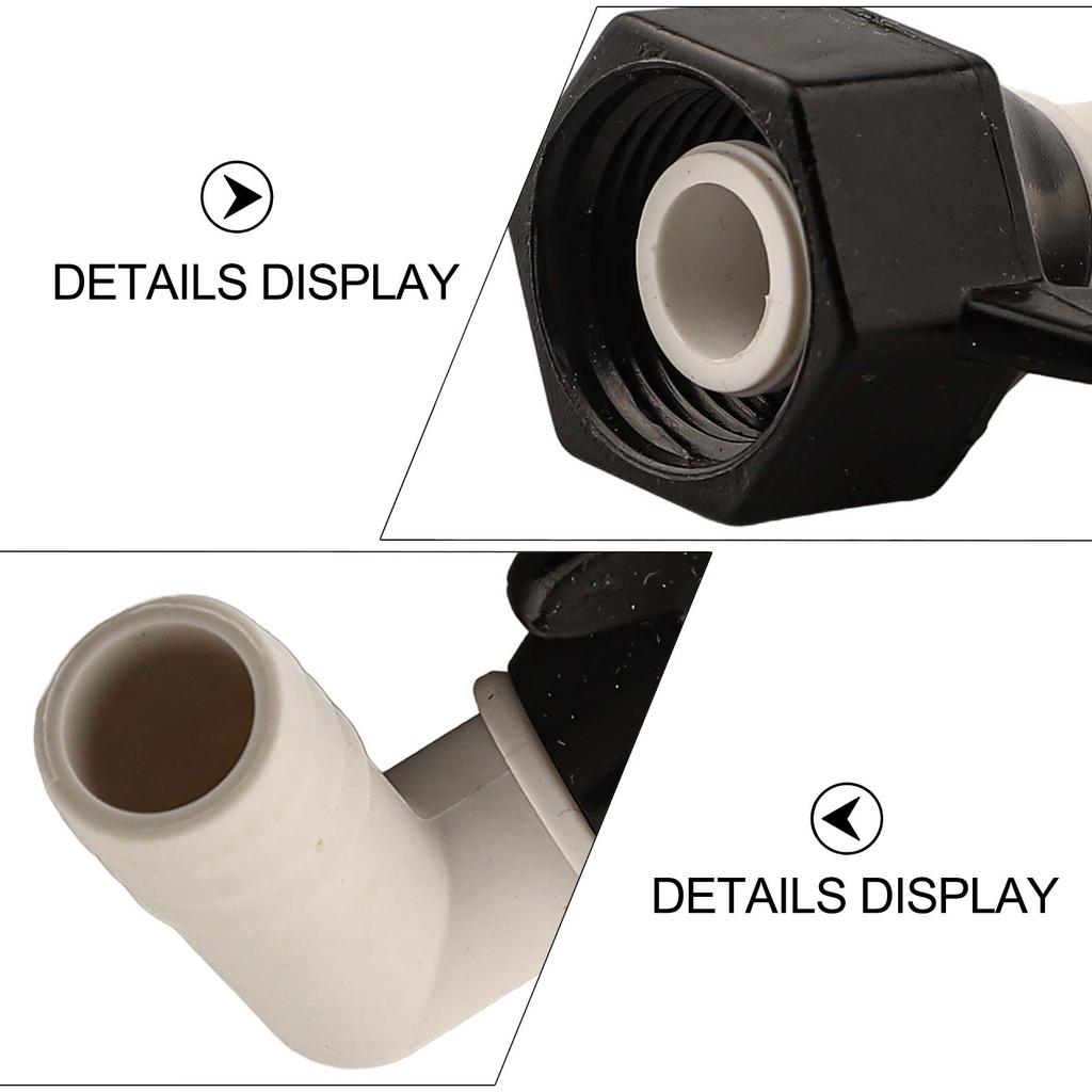 Легкие нейлоновые поворотные коннекторы для водяного насоса RV с вращением на 360 градусов и надежной герметизирующей лентой