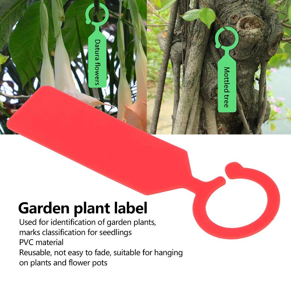 200Pcs Plastic Plant Tree Label Garden Labels Potted Plants, Flowers, and Young Trees Labeling