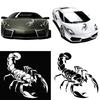 Fashion Scorpion Reflective Car Vehicle Body Hood Window Decals Sticker Decor