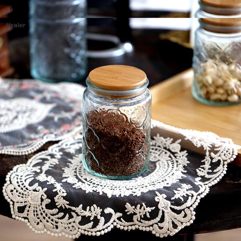 1 шт. для обеденного стола, вышивка, крафт, плейсмат, европейский стиль, кружевная ткань, изоляционная подставка для тарелки, подставка против ожогов