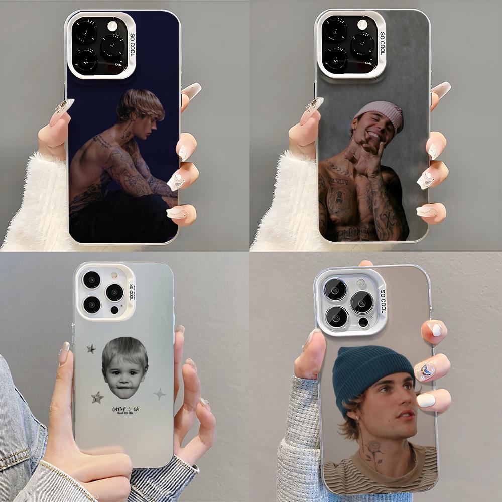 Чехол для телефона Джастина Бибера Чехол для телефона для iPhone 14 16 15 11 12 13 Pro Max Mini Plus Ударопрочный чехол