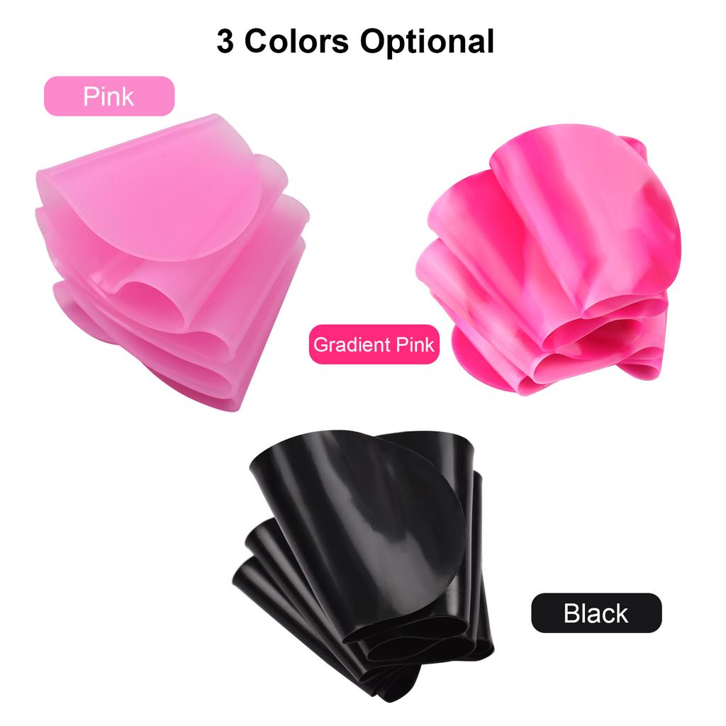 Силиконовая накидка для стрижки волос, печать для парикмахерской, силиконовый воротник для стрижки, защитная накидка для шеи, накидка для окрашивания волос, шаль