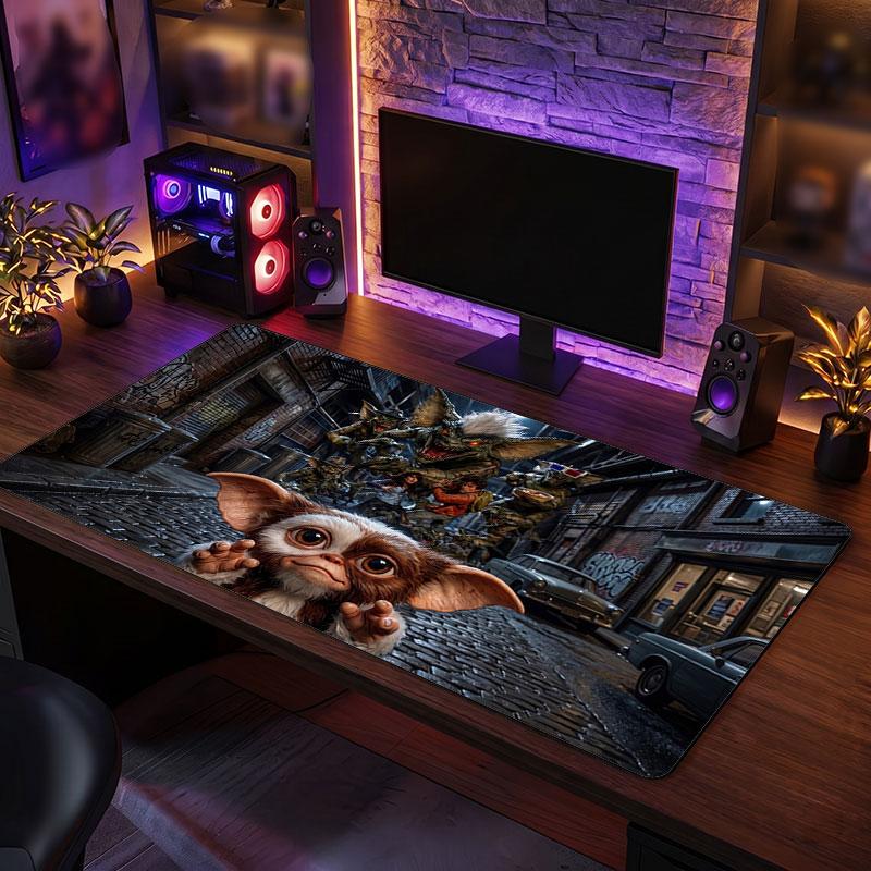 Big Mouse PadGremlins Gizmo Extended Soft Desk Mat Gaming Office Computer Table Decor Mat