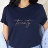 20 Birthday T-shirt, Unisex 20th Birthday Present, Twentieth Tee