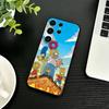 The H-Simpsons Cartoon Phone Case For Samsung S26,S25,S24,S23,S22,S30,S21,Ultra,Plus,FE 5G Black Soft Cover