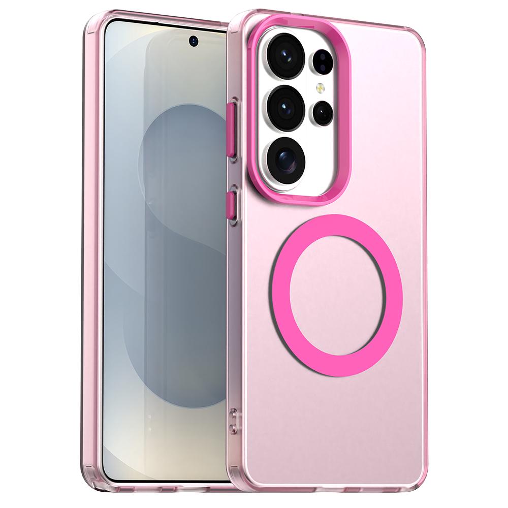Матовый чехол-конфета для Samsung Galaxy S26 Ultra S25 S24 Plus S23 FE A55 A56 A16 A35 A15 A17 Магнитный Мягкий Ударопрочный Чехол