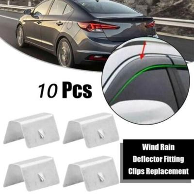 10 шт. стеклянных зажимов для защиты от ветра, зажимы для бровей из нержавеющей стали, дождевые зажимы для HEKO/SNED/G3