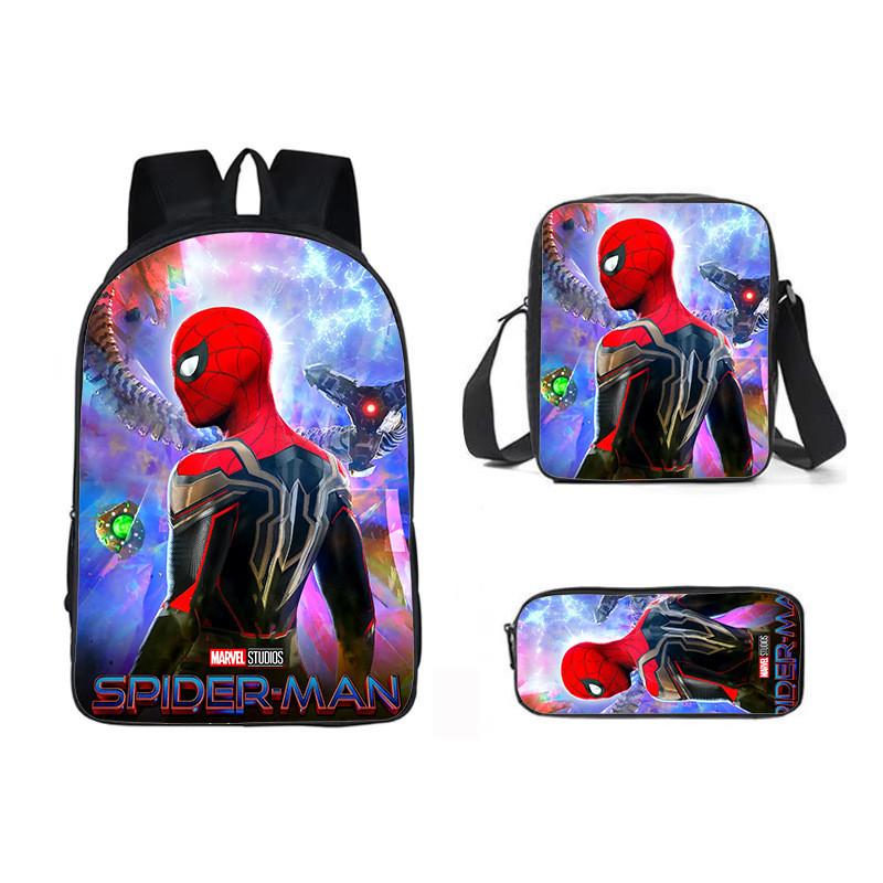 Backpack Three Piece Set Waterresistant Material Kids For