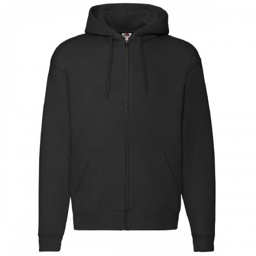 Fruit Of The Loom Mens Zip Through Hooded Sweatshirt / Hoodie