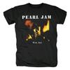 2025 Us Pearl Jam Men's T-Shirt Short Sleeve Cotton Tees Hip Hop Rock Band Us Pearl Jam T-shirt High Quality Y2k Tops Streetwear