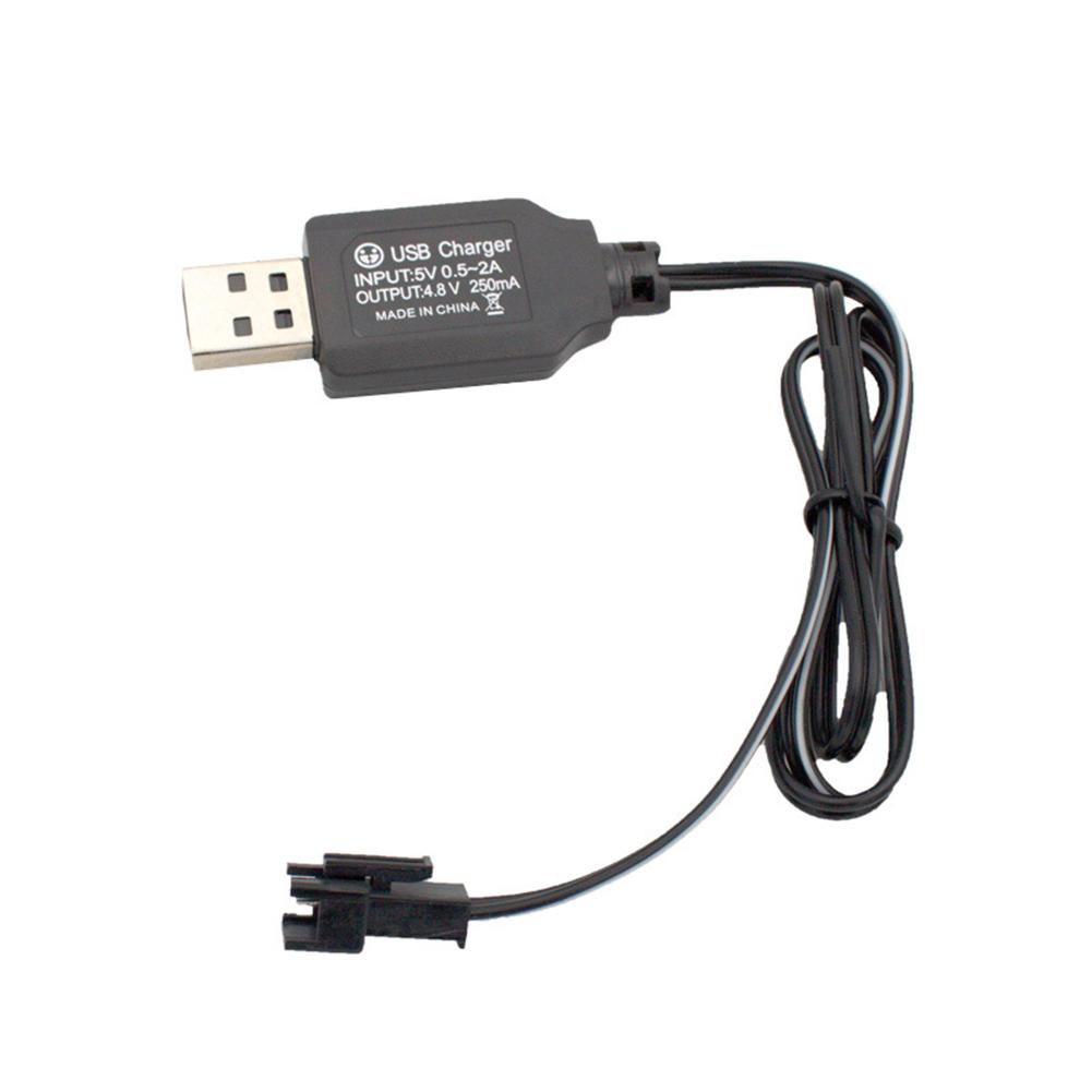 3.6v/4.8v 250ma Usb кабель для зарядки Sm штекер кабель для дистанционного управления автомобиль трансформер робот литиевая батарея зарядное устройство