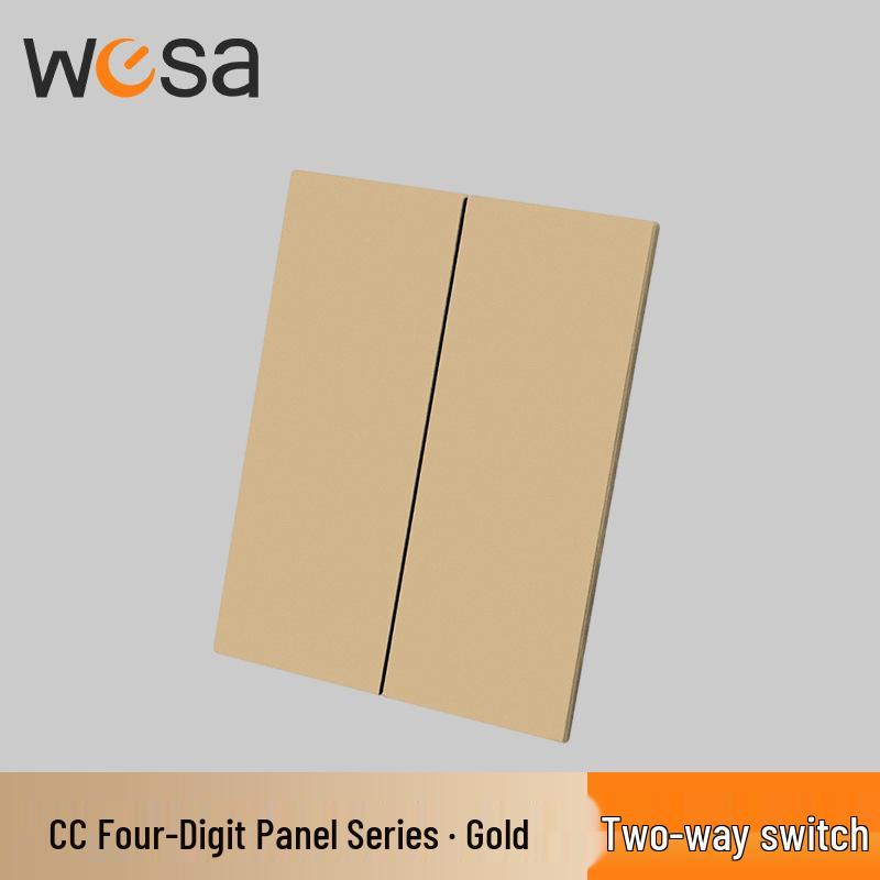 European Standard Flame Retardant Multi-Socket Wall Panel with Switch
